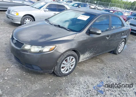 2010 Kia Forte Ex z USA, uszkodzony, nr VIN KNAFU4A21A5819848